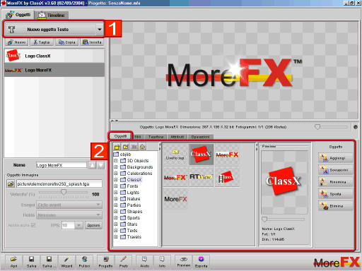 MoreFX 3.0 Ambiente Oggetti